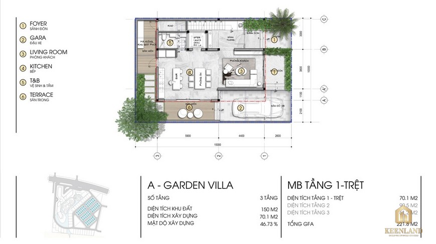 Thiết kế GARDEN VILLA Charm Hồ Tràm