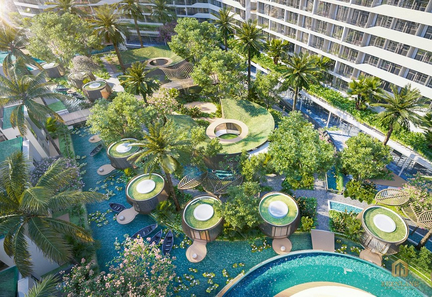 Hệ thống tiện ích tại Charm Hồ Tràm