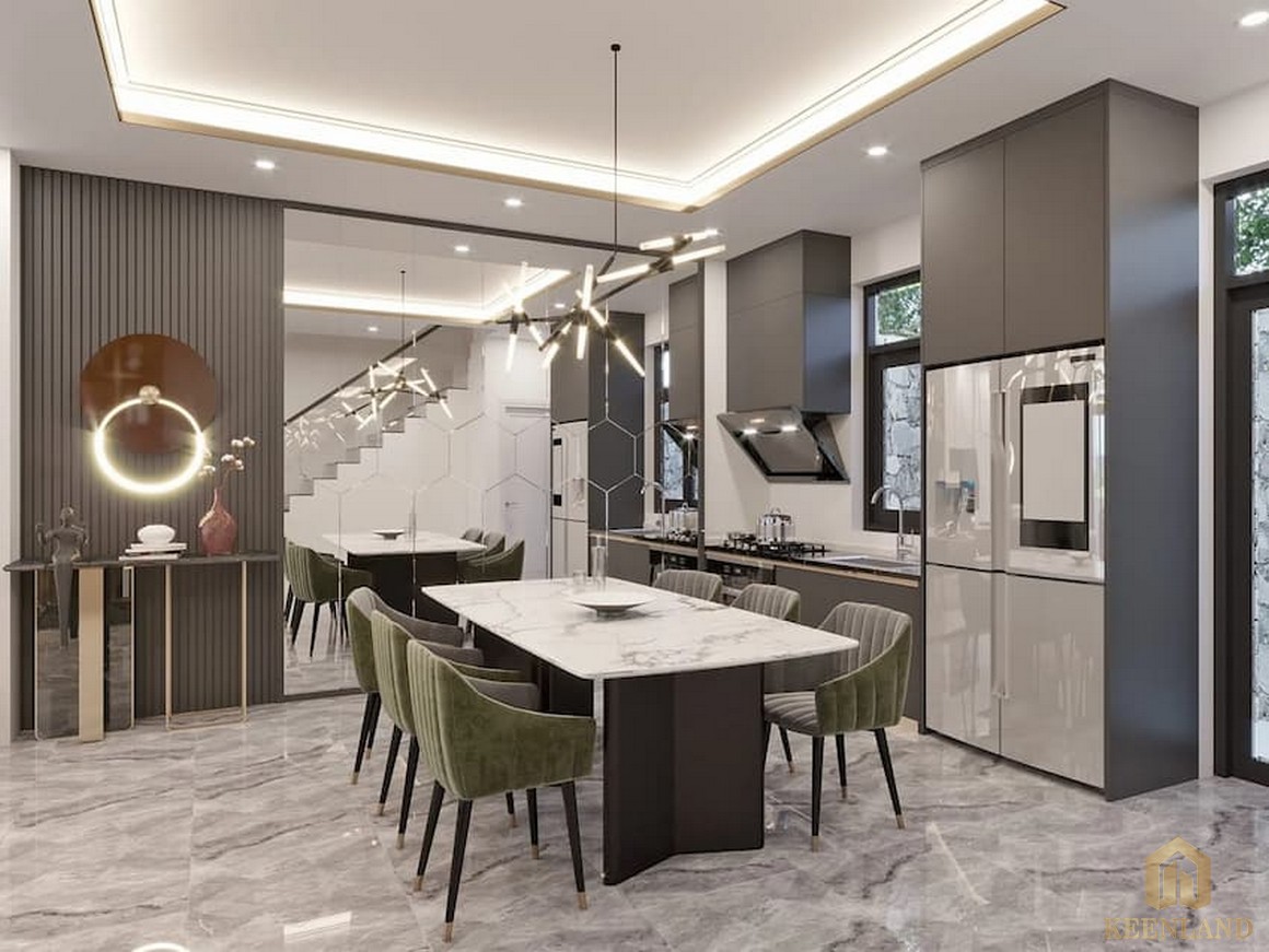 Phòng bếp dự án căn hộ Fives Seasons Homes Vũng Tàu