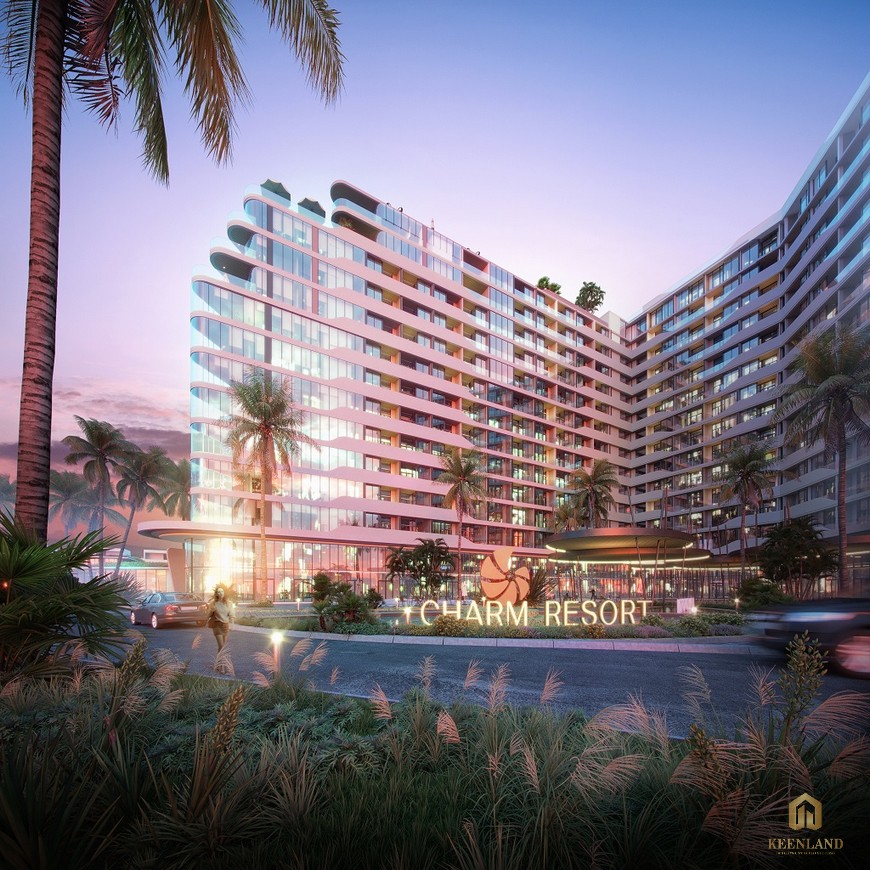 Phối cảnh tổng thể Charm Hồ Tràm