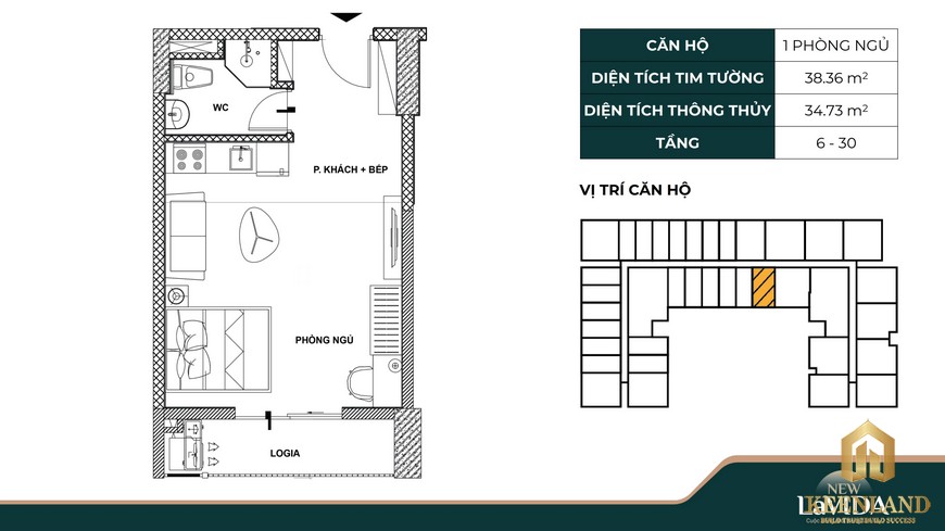 Thiết Kế Căn Hộ New Lavida