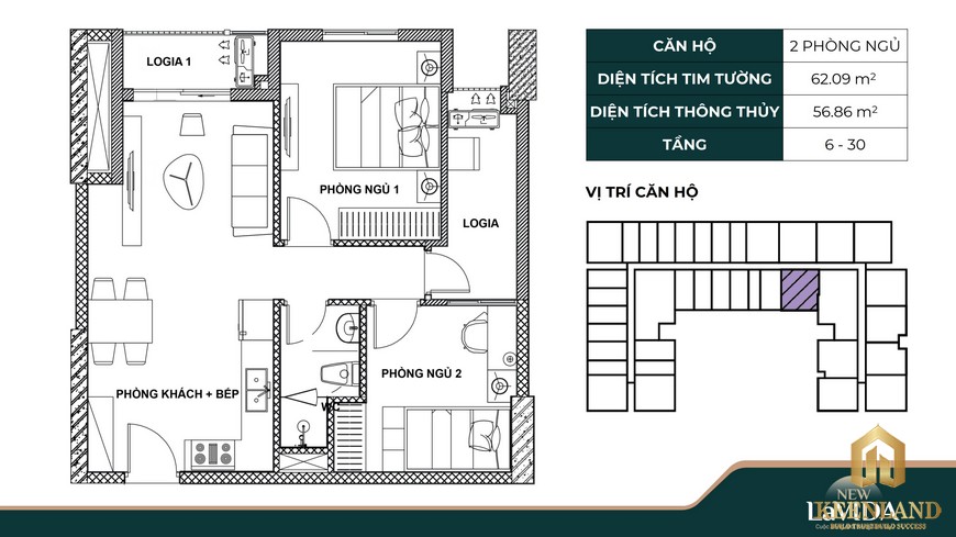 Thiết Kế Căn Hộ New Lavida
