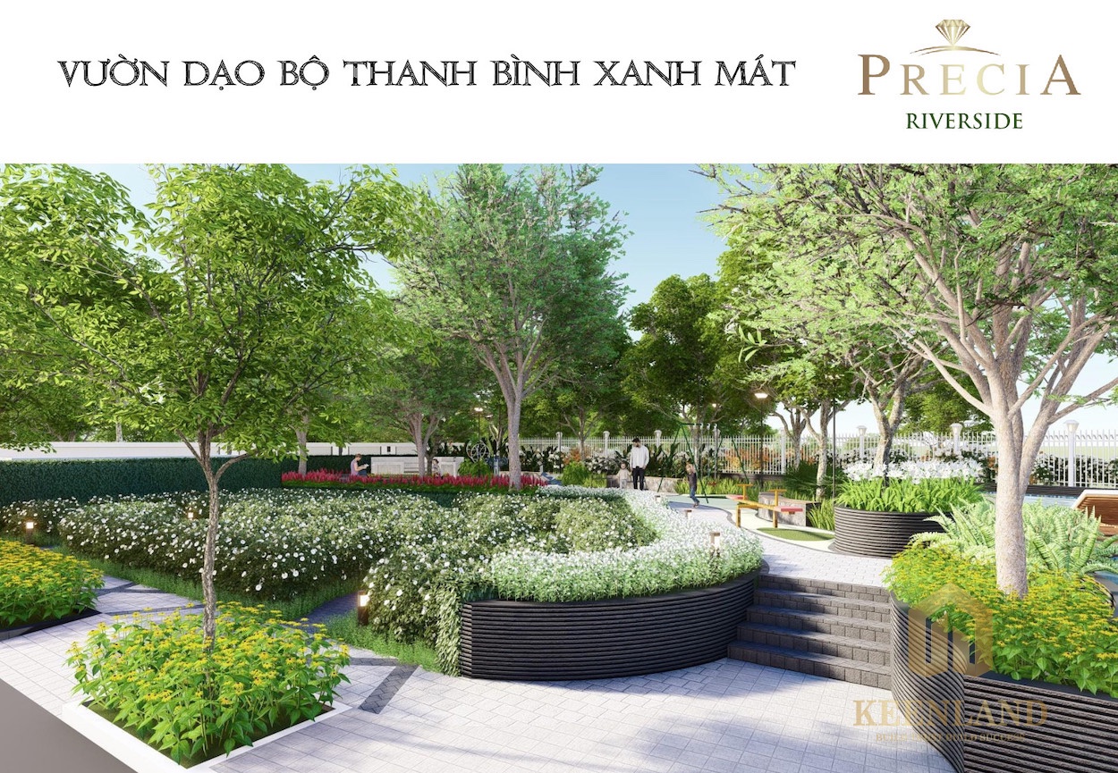 Tiện ích nhà phố Precia Riverside Quận 2