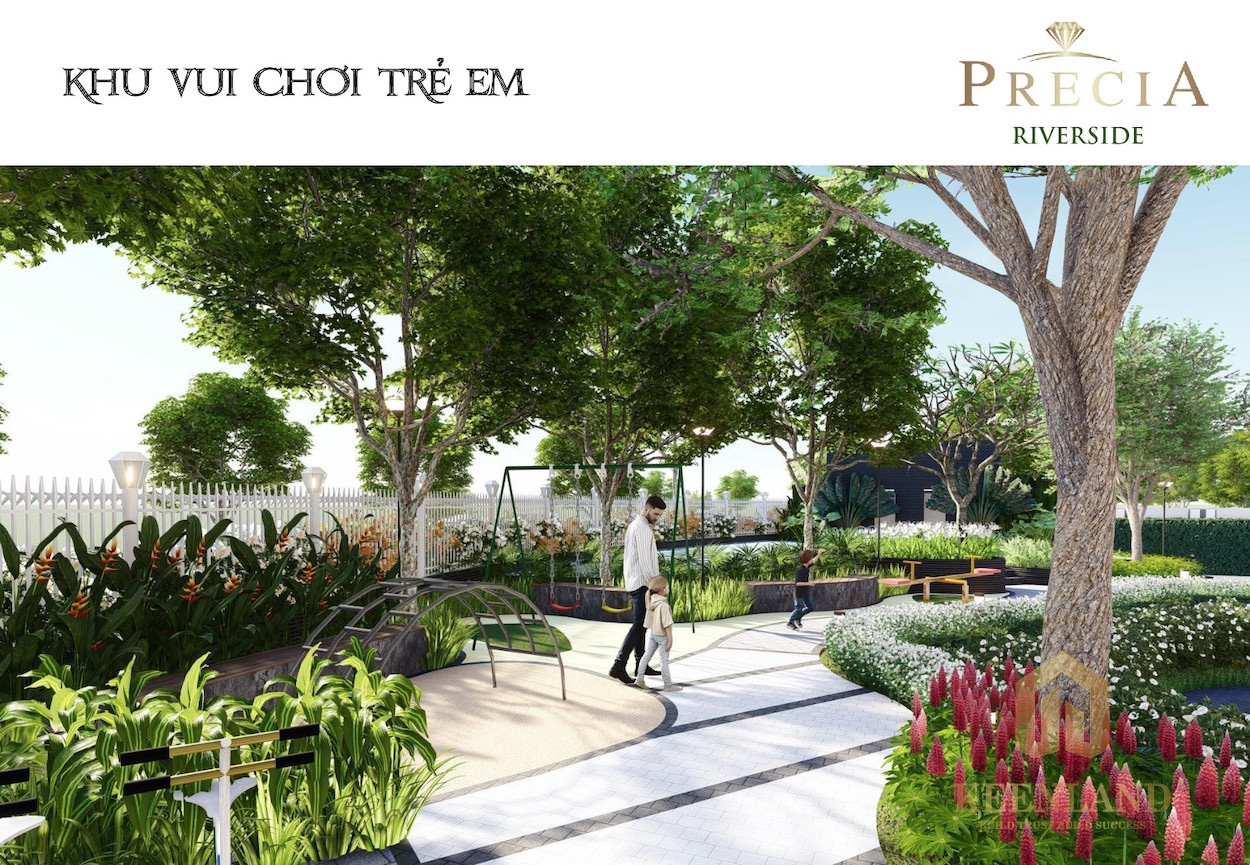 Tiện ích nhà phố Precia Riverside Quận 2