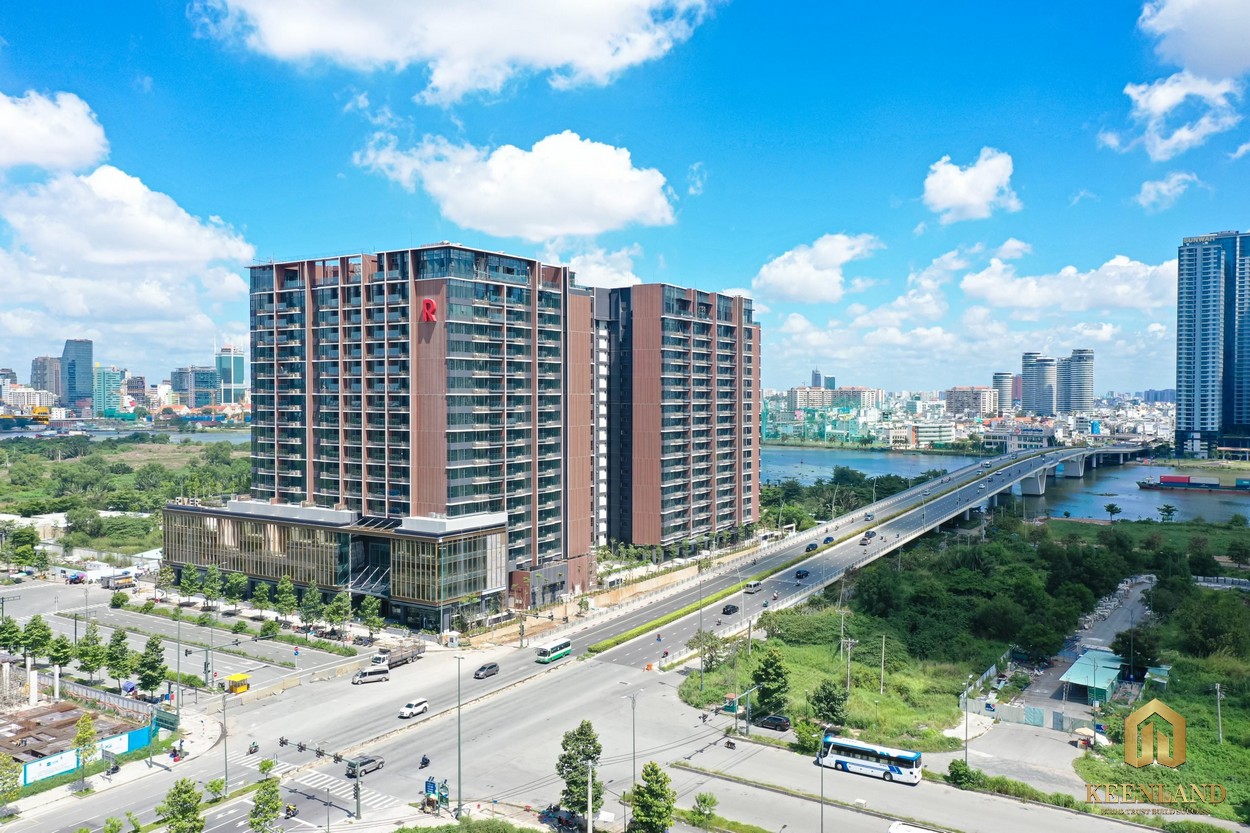 Phối cảnh tổng thể dự án chung cư căn hộ The River Thủ Thiêm Quận 2