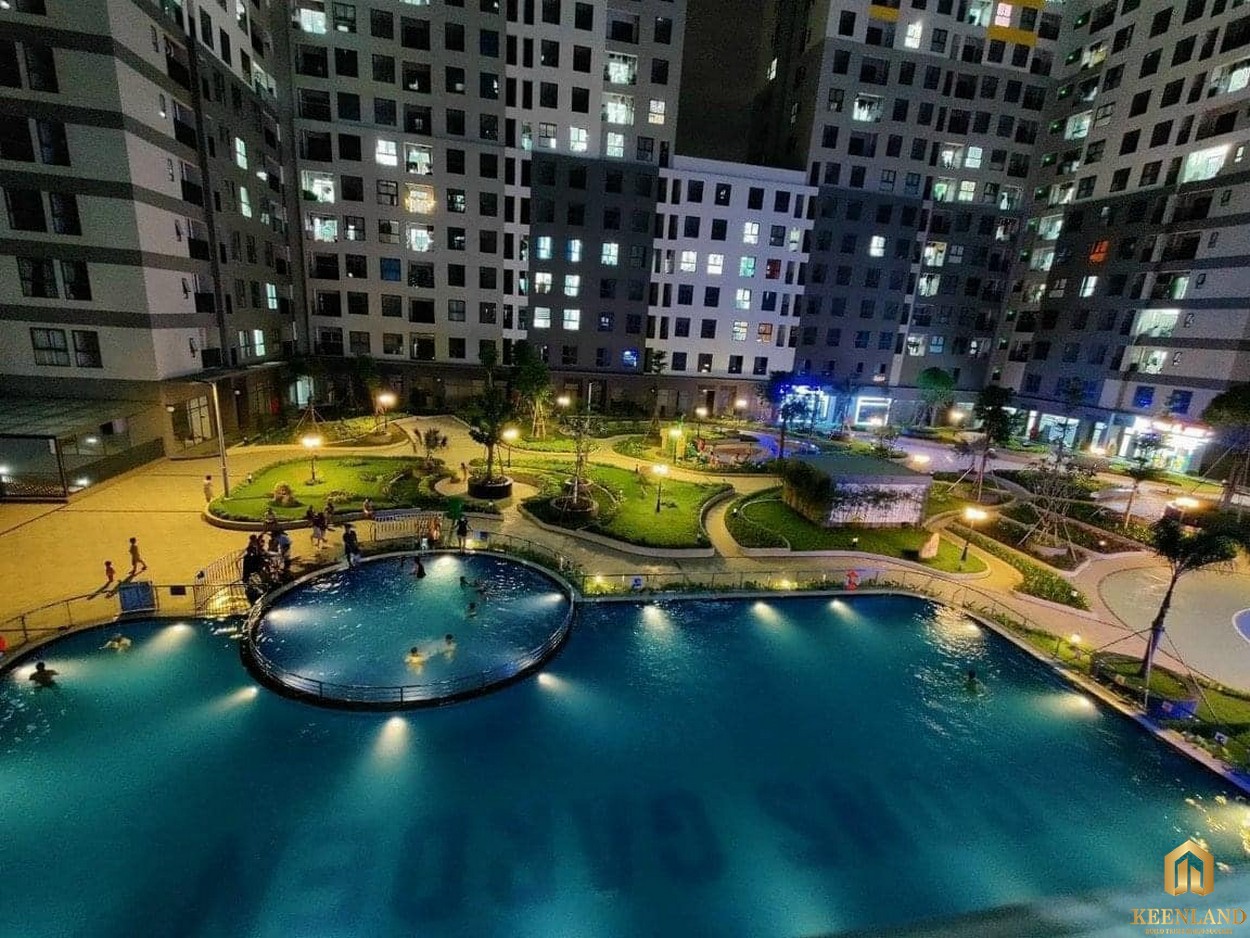 Hồ bơi dự án căn hộ Bcons Garden