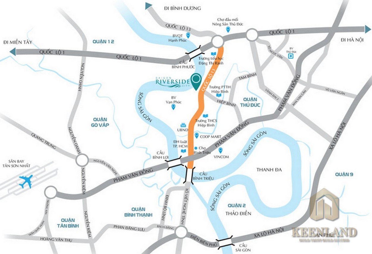 Mua bán cho thuê dự án căn hộ chung cư LDG River Quận Thủ Đức Đường 623 Quốc lộ 13 chủ đầu tư LDG Group