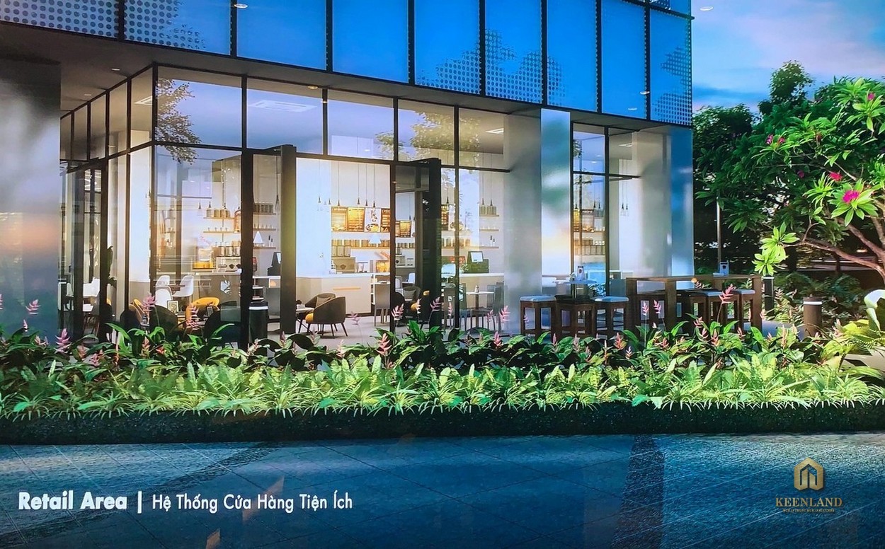 Cửa hàng tiện ích ngay tầng trệt Thảo Điền Green Towers Quận 2