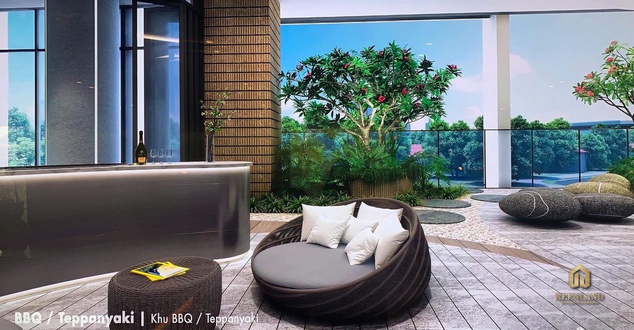 Tiện ích dự án Thảo Điền Green Towers - Khu vực BBQ