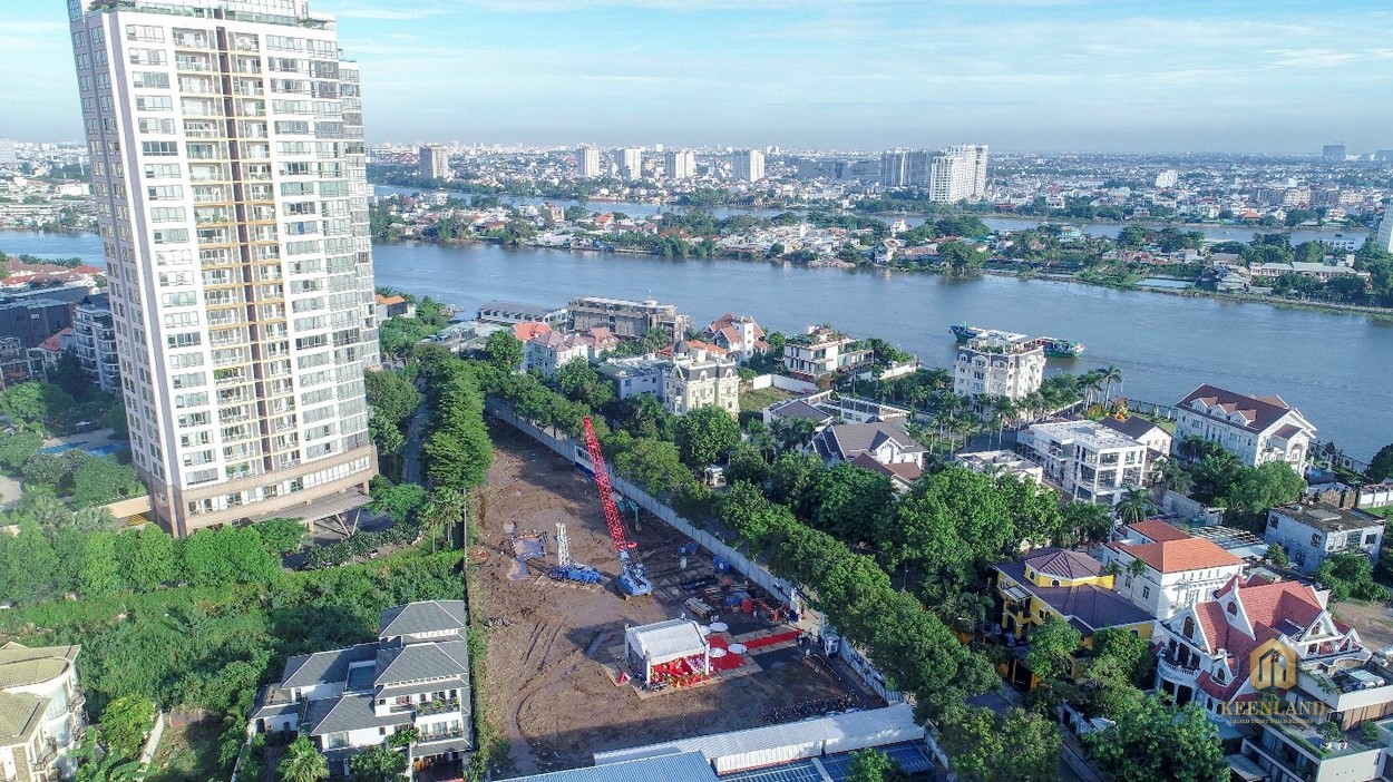 Tiến độ xây dựng dự án căn hộ Thảo Điền Green Towers Quận 2