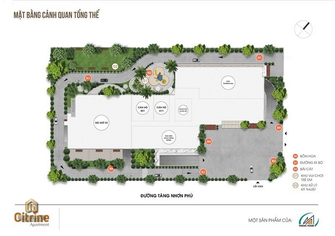 Mua bán cho thuê dự án Citrine Apartment