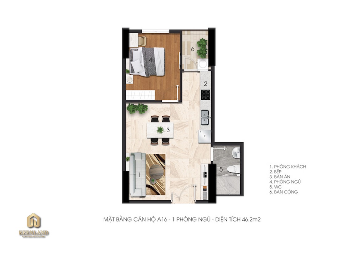 Mua bán cho thuê dự án Citrine Apartment