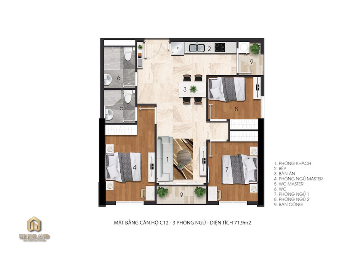 Mua bán cho thuê dự án Citrine Apartment
