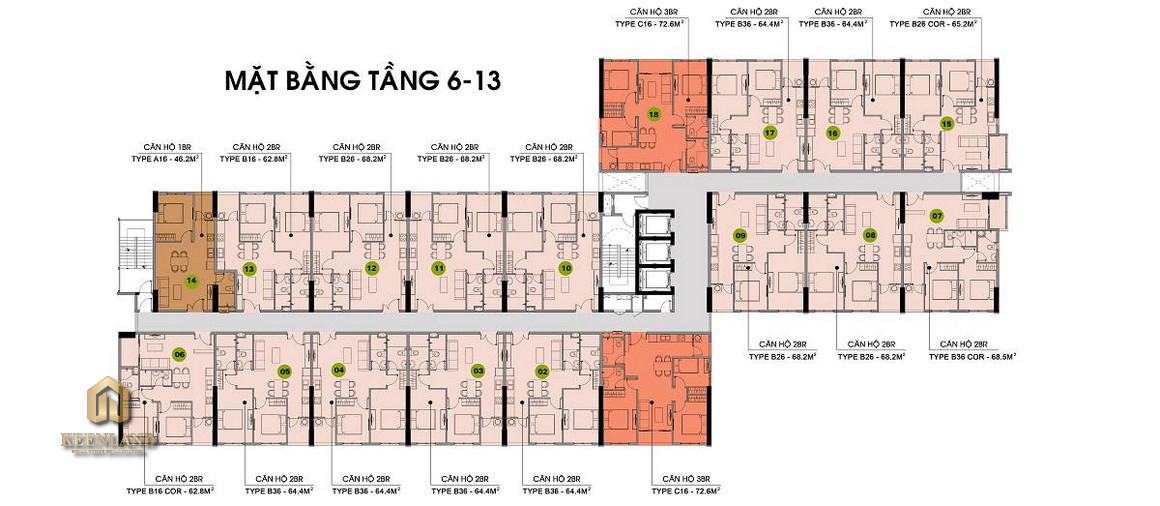 Mua bán cho thuê dự án Citrine Apartment