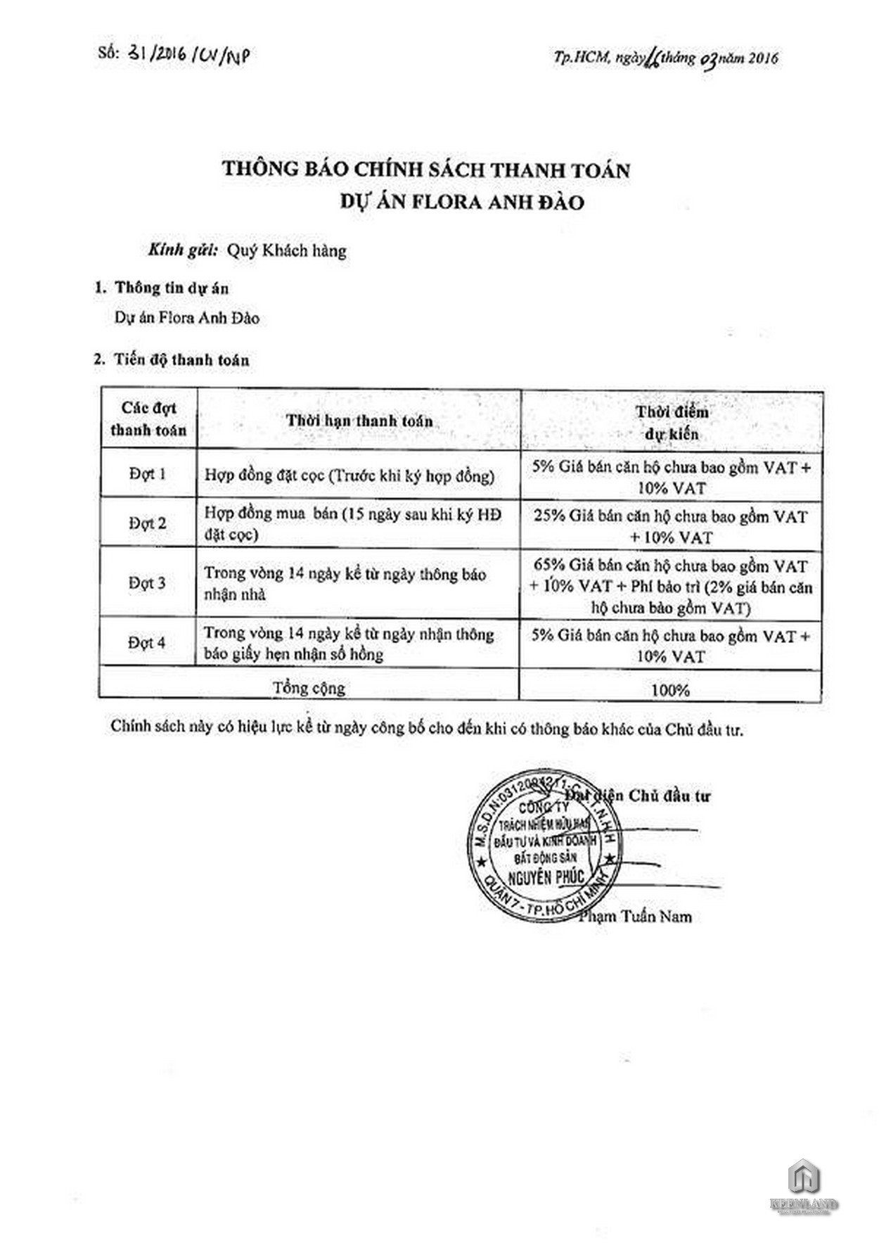 Mua bán cho thuê dự án căn hộ Flora Anh Đào Quận 9
