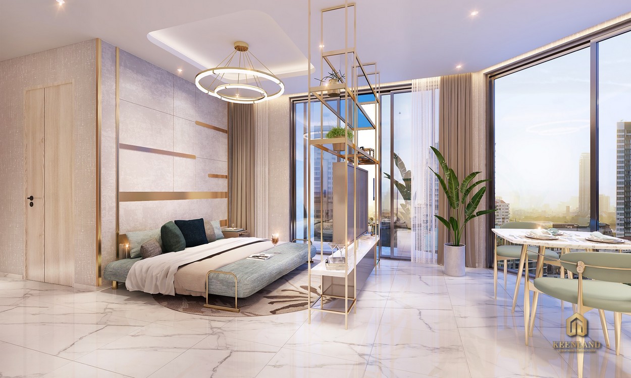 Nhà mẫu Thảo Điền Green căn hộ 1PN