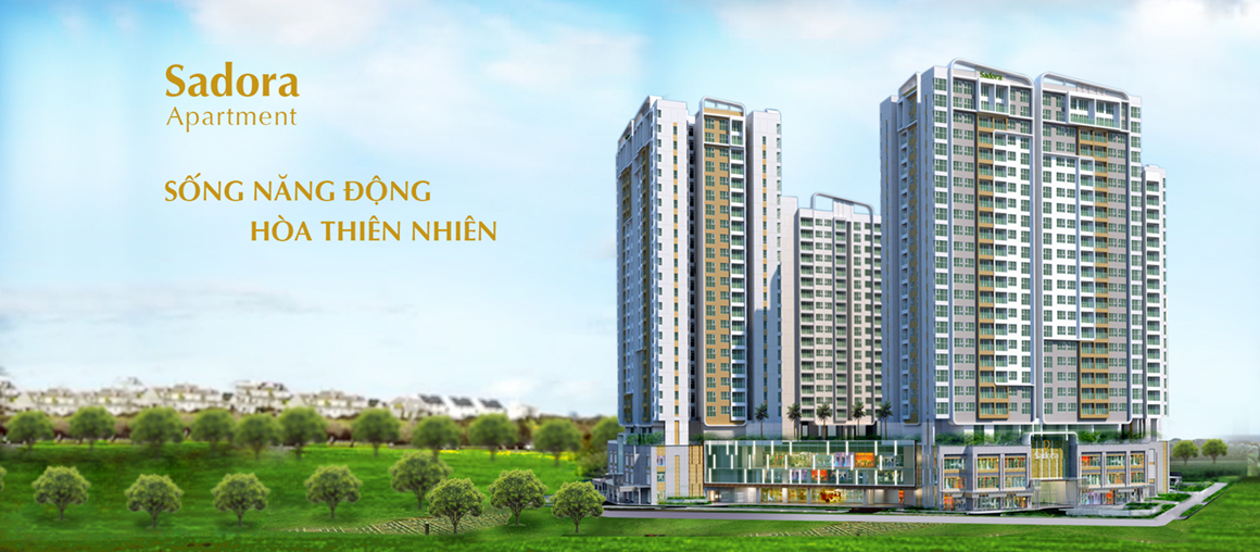 Phối cảnh dự án Sadora Apartment