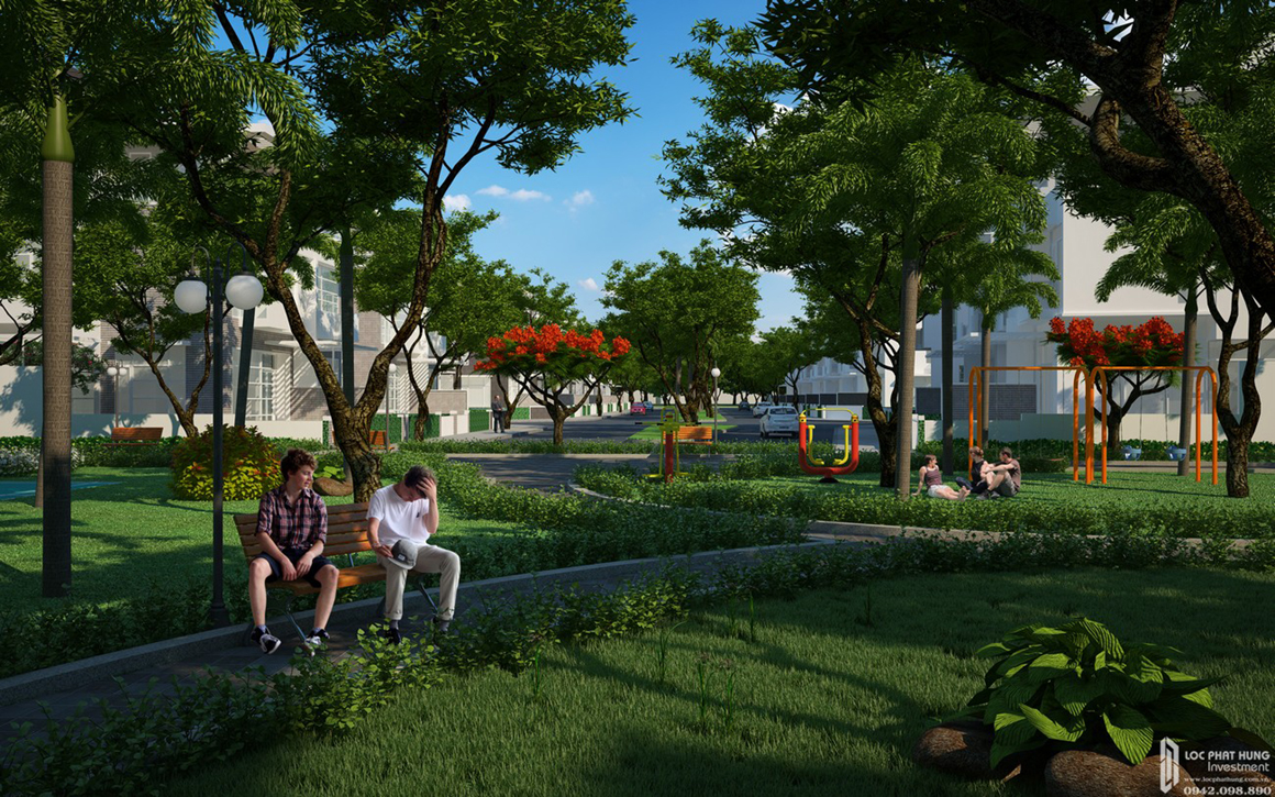 Tiện ích dự án căn hộ chung cư Hồ Gươm Xanh Thuận An City Thuận An Đường 136 ĐL Bình Dương chủ đầu tư TBS Land