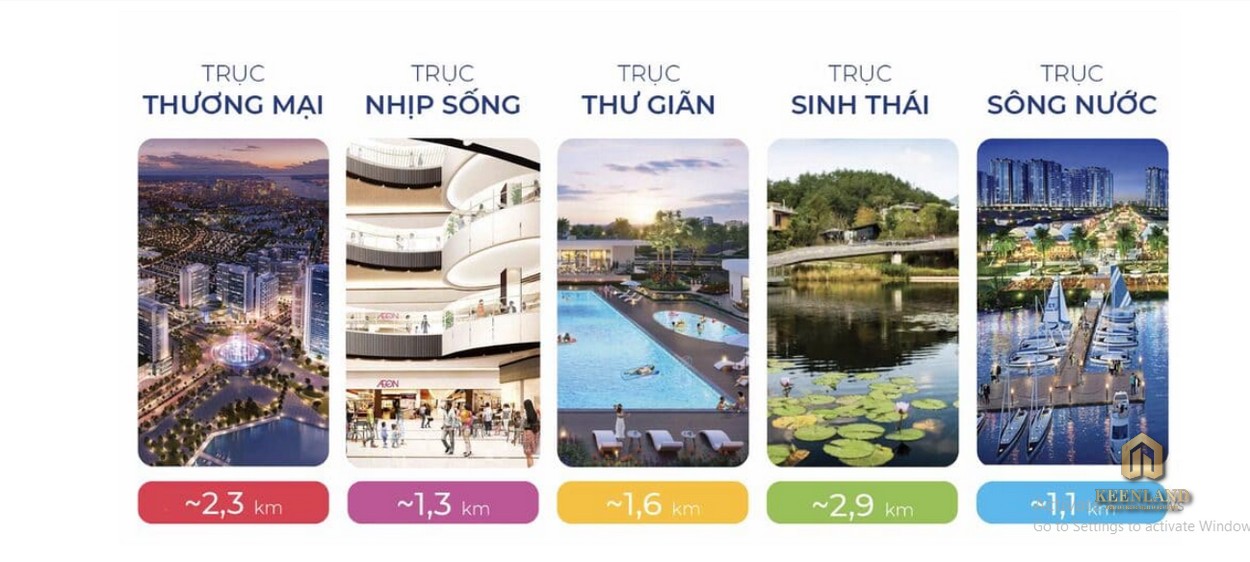 Tiện ích nội khu Khu đô thị Izumi City