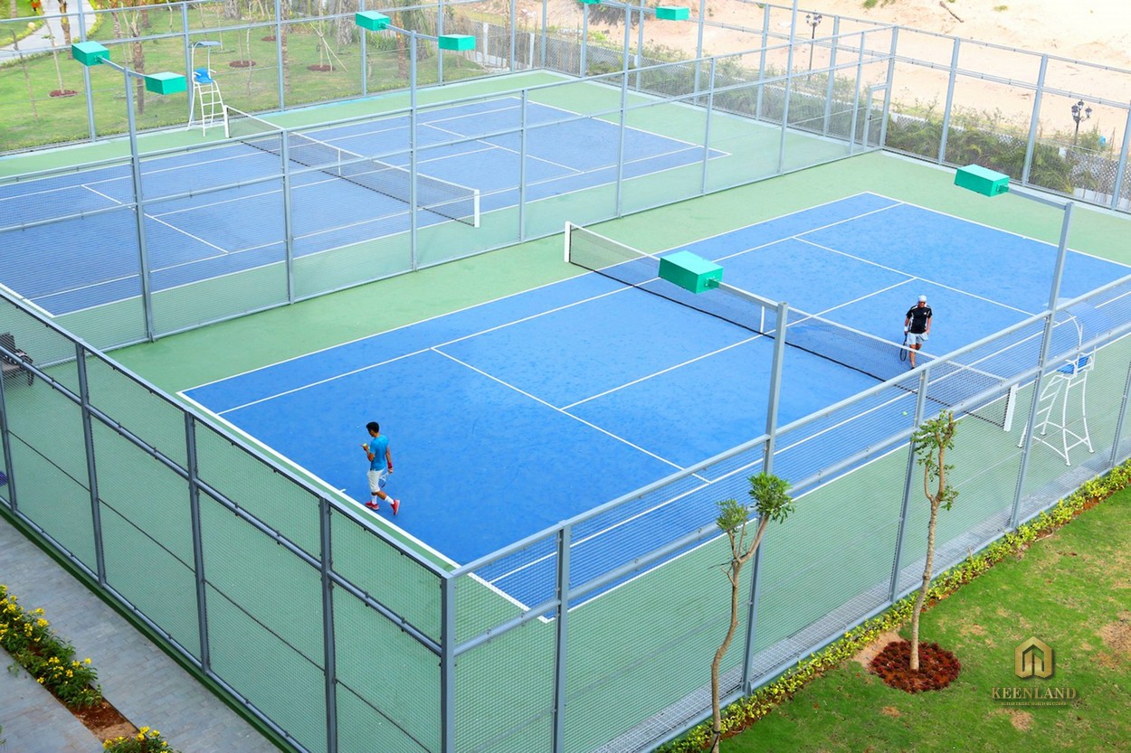 Sân tennis đa năng tại siêu dự án Saigon Sports City Quận 2