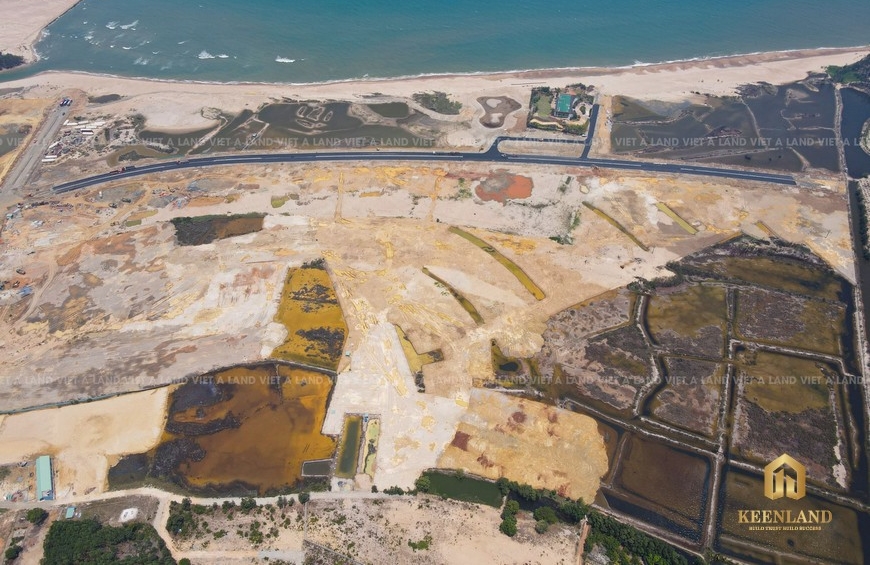 Tiến độ thực tế dự án Venezia Beach Hồ Tràm update mới nhất 03/2022