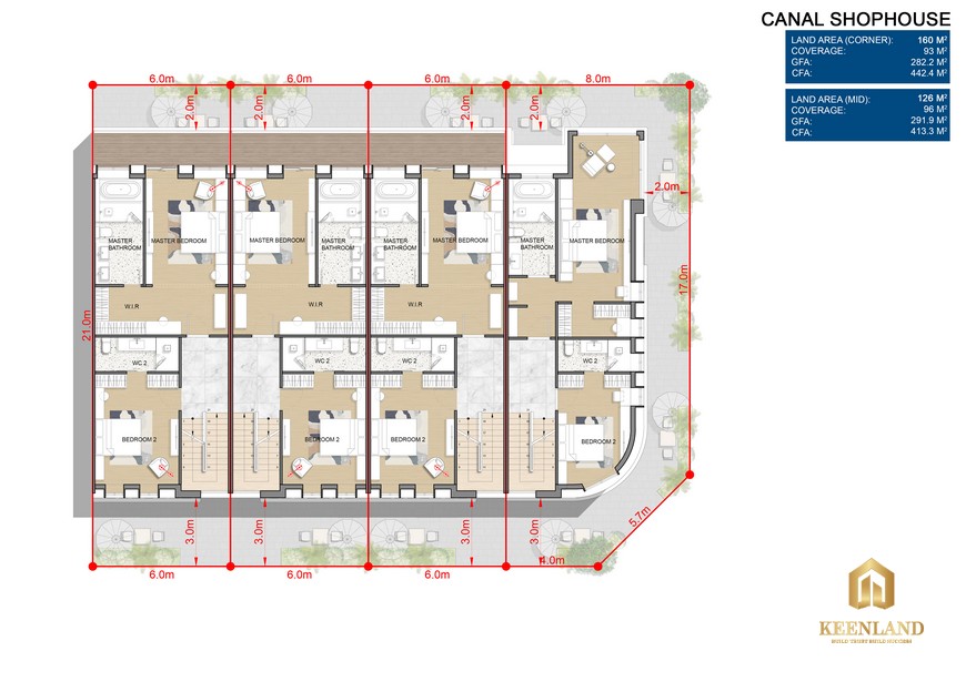 Thiết kế Shophouse Venezia Beach Hồ Tràm